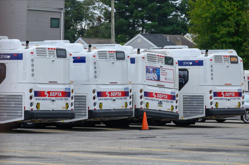 SEPTA new buses awaiting inspection at Germantown
Taken by Kyle Ortiz
