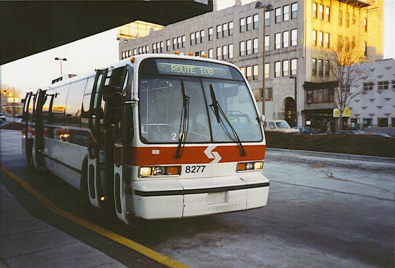 8277 on the 108 to the Airport. GMC RTS II