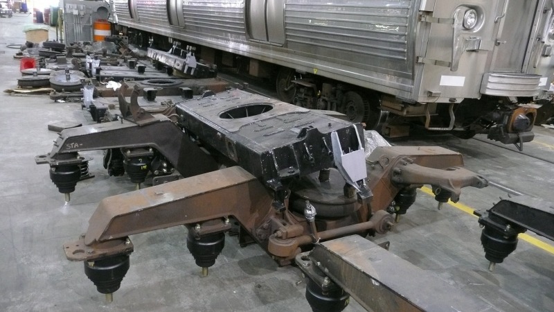 Trucks and Undercarriage for M4's
Keywords: septa tain 69th street market frankford station depot m4