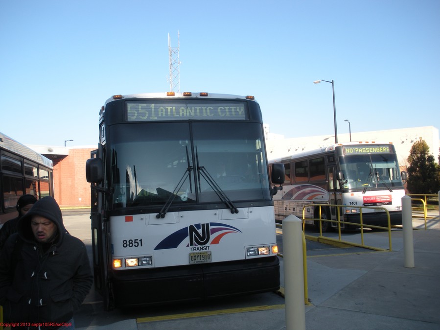 2003 MCI D4000 #8851 on Route 551
At Atlantic City Bus Terminal

Taken on 3/23/2013
