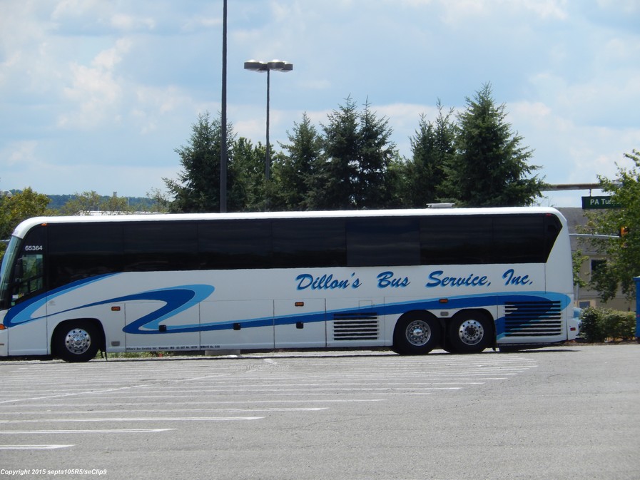 Dillion's Bus Service MCI J4500
At King of Prussia Mall

8/8/2015
