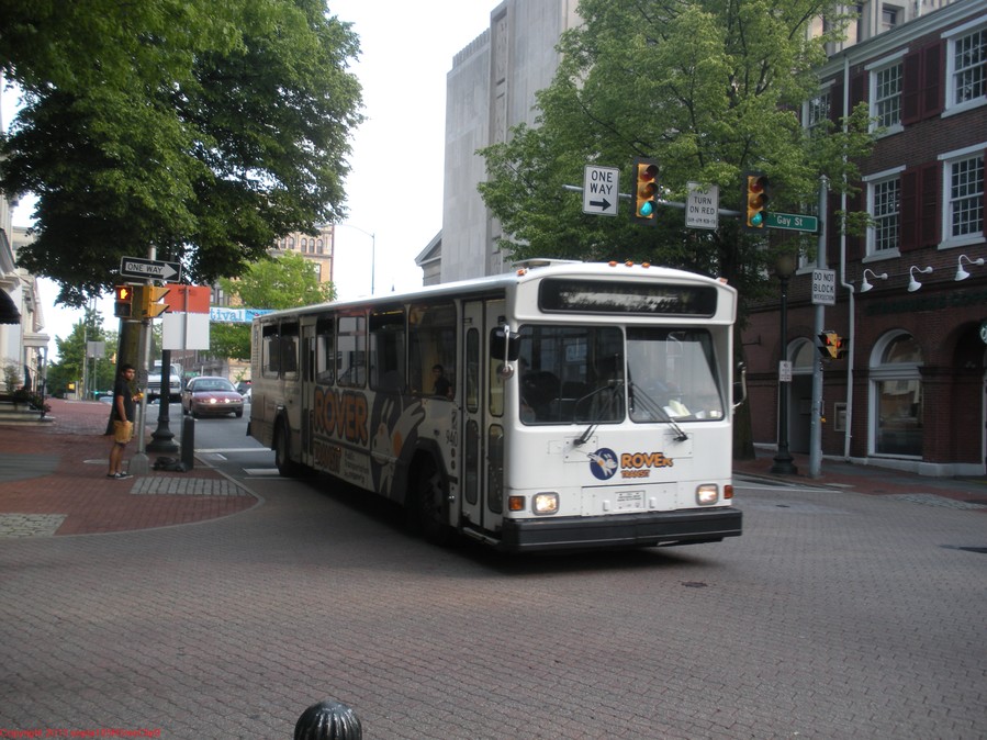 1994 Gillig Phantom #9410 (Ex. Foothill Transit)
On Route A at High and Gay Street of West Chester

Taken on 5/16/2013
