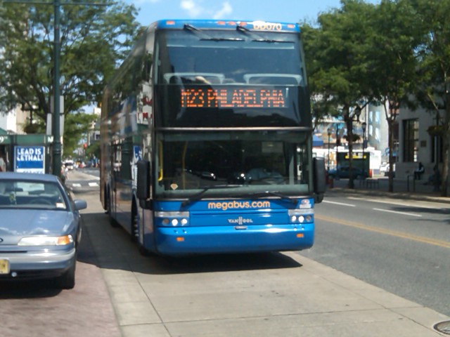 Megabus DD070
On Market Street, Center City, on Megabus M23 route from New York

